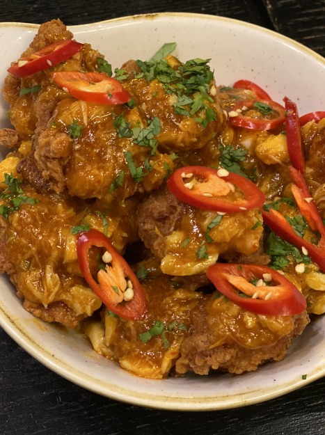 oriole coffee and bar chilli crab menu review marinated deboned mid wing