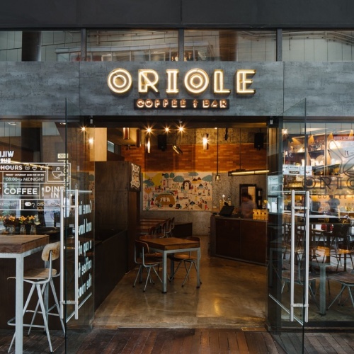 oriole coffee and bar storefront