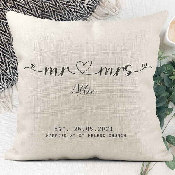 personalised pillow