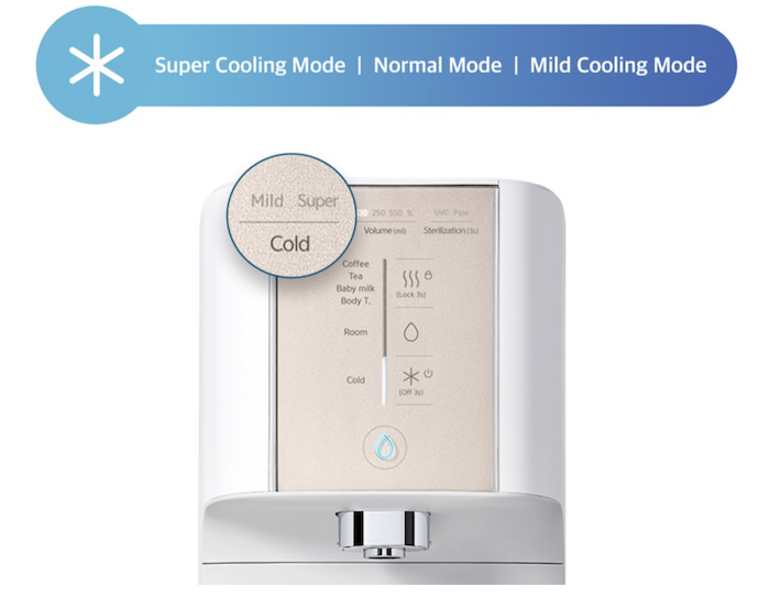 purehan cooling modes