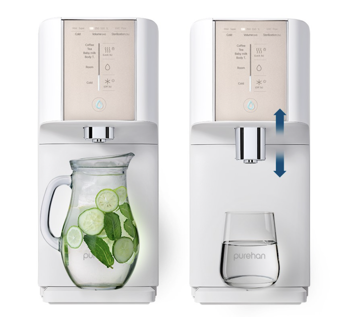 purehan moving faucet