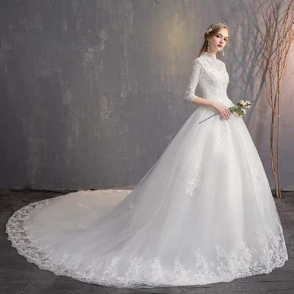wedding confetti rom dress