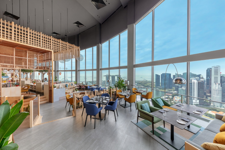 romantic restaurants singapore skai