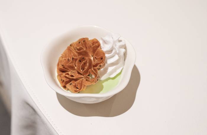 sarai review pandan panna cotta