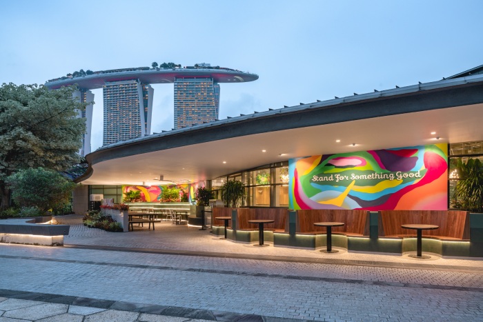 shake shack gardens by the bay exterior