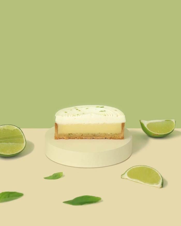 shio patisserie lime basil tart