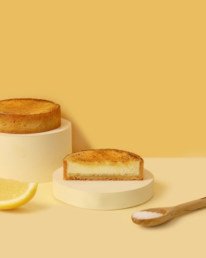 shio patisserie review cheese brulee tart