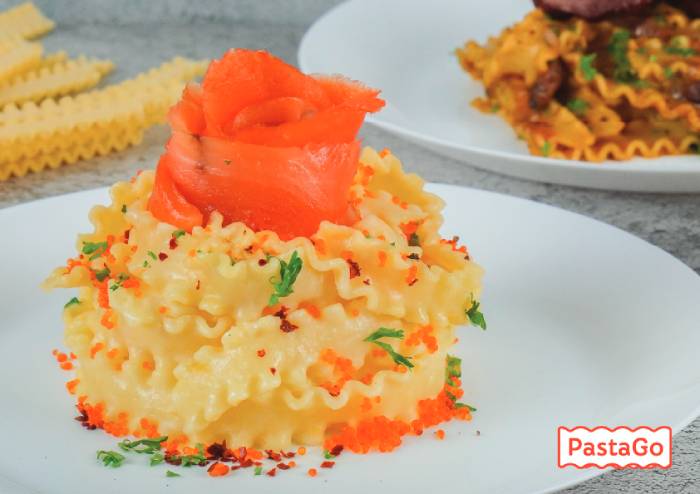 smoked salmon al limone