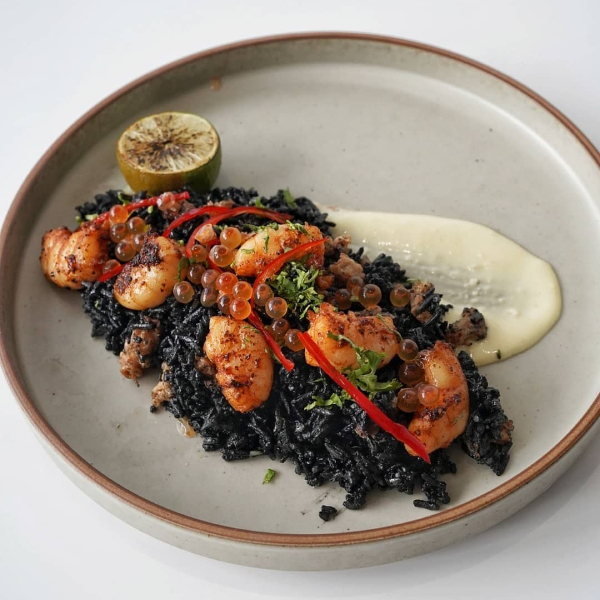 squid-ink-fried-rice