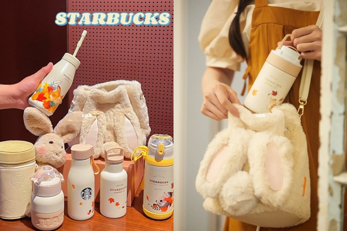 starbucks china mid autumn collection bunny series