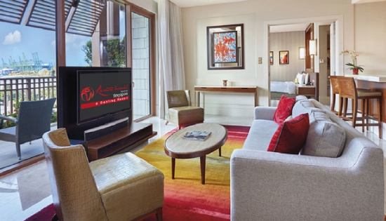 deluxe suite in Equarius Hotel