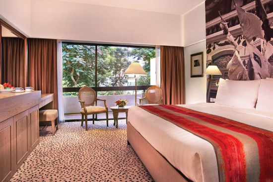 hotel room in Goodwood Park Hotel