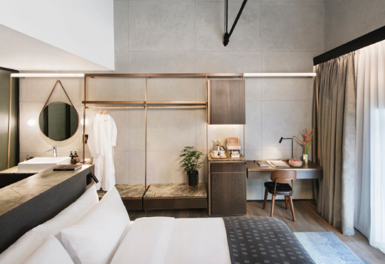 river view loft at The Warehouse Hotel