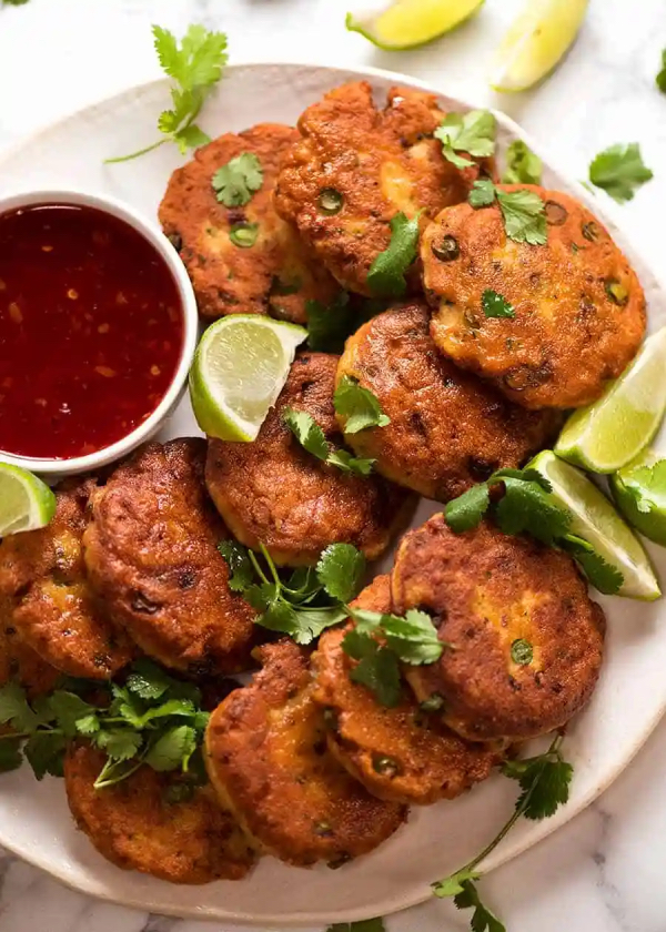 thai snacks - thai fish cake