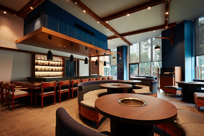 the gyu bar interior