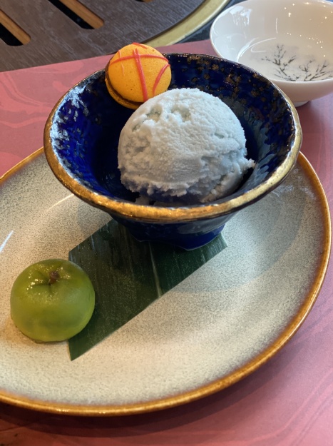 the gyu bar review dessert of the day