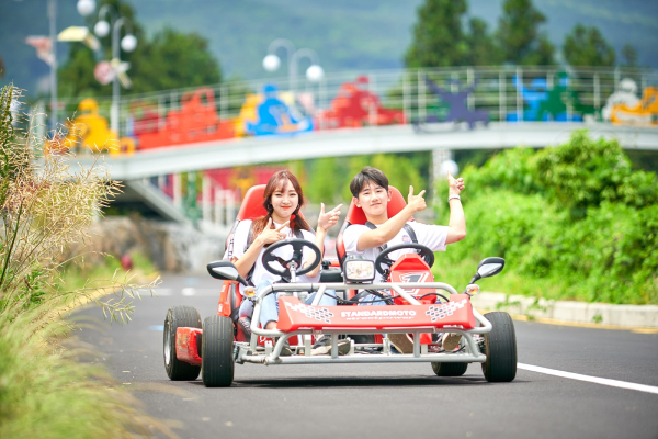 things to do in jeju - gokart racing