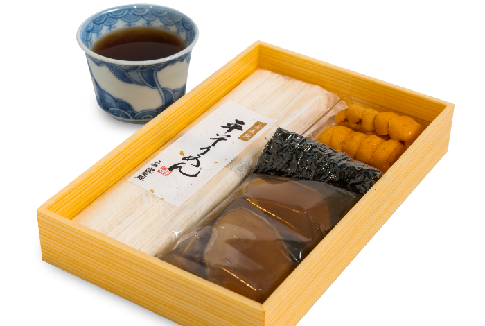 uni-and-awabi-miwa-somen-set
