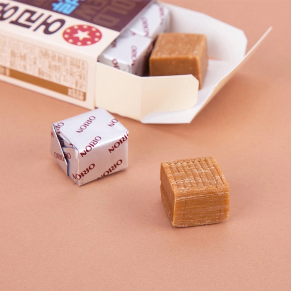 unique korean snacks - cold brew milk caramel