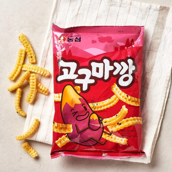 unique korean snacks - sweet potato snack