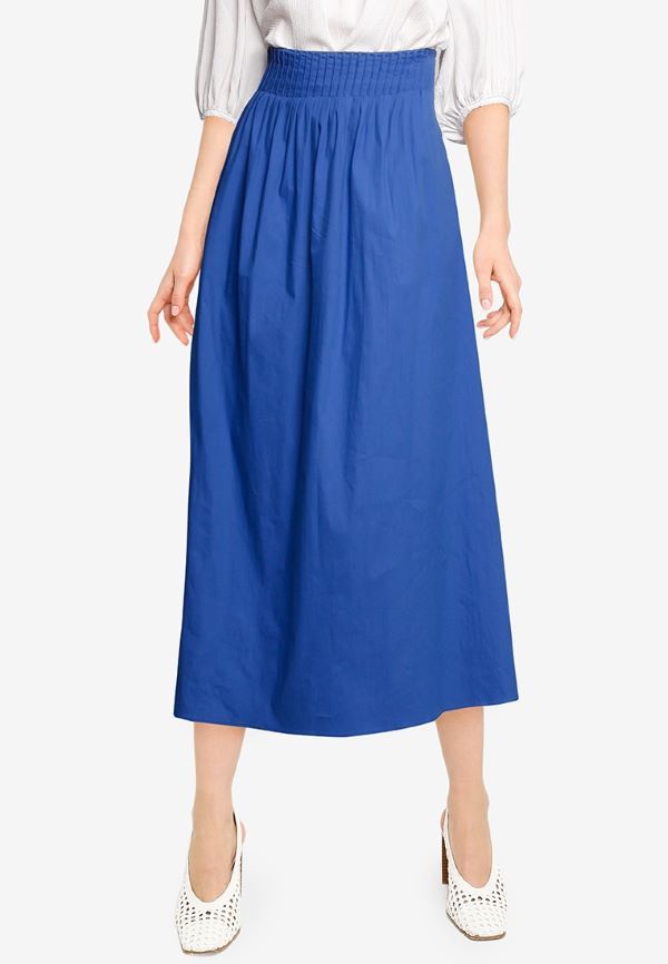 unusual-color-combinations-cobaltblue-green-mango-maxi-skirt