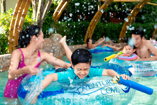 water playgrounds singapore - adventure cove