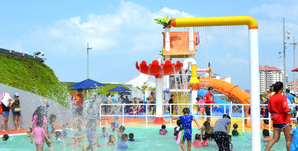 water playgrounds singapore - singapore sports hub