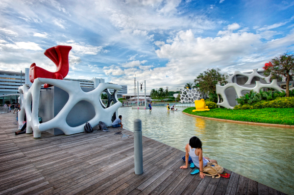 water playgrounds singapore - vivocity